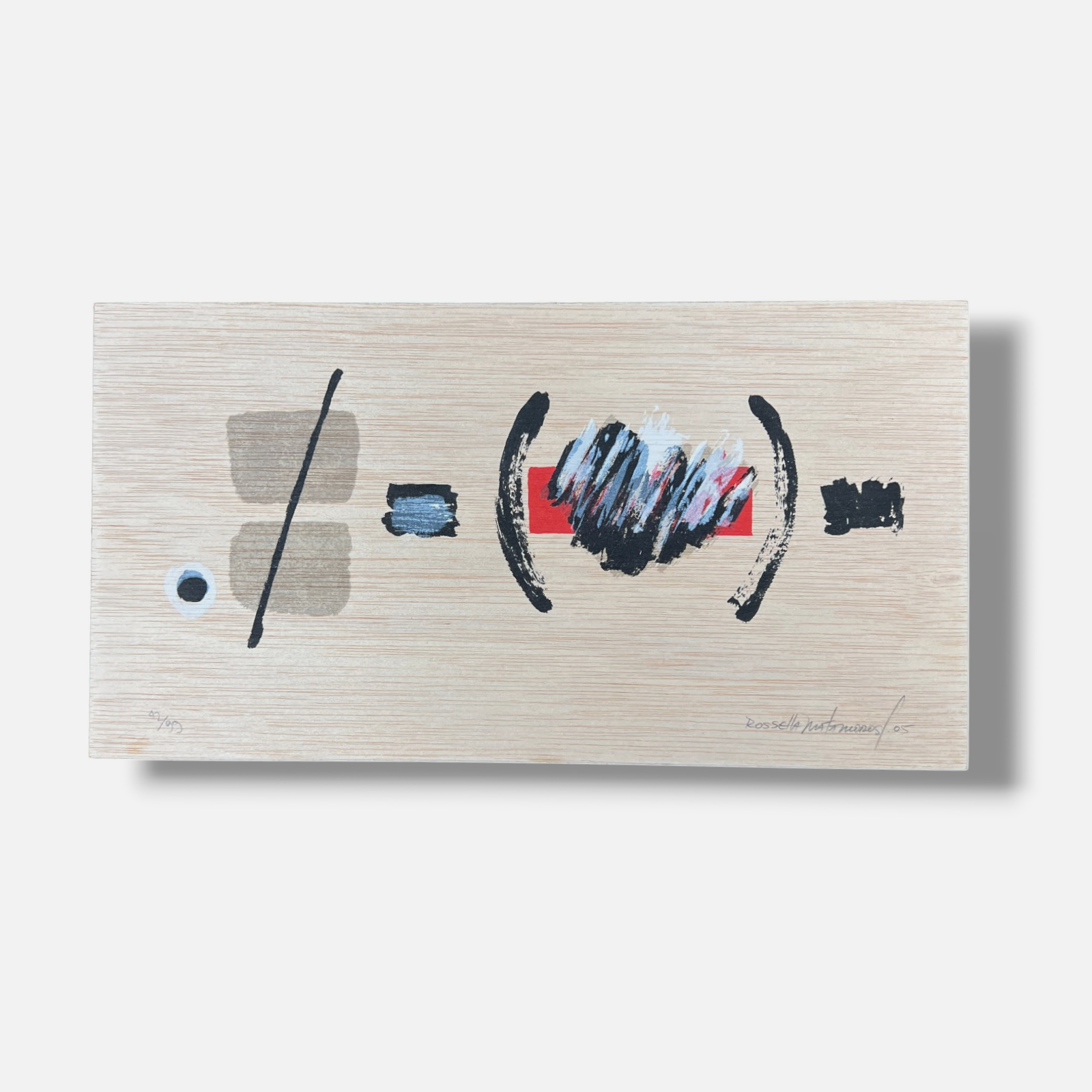 Rossella Matamoros Jimenez "Signos Sobre mi Madre" 2005, Fine Art, 3-Piece Set