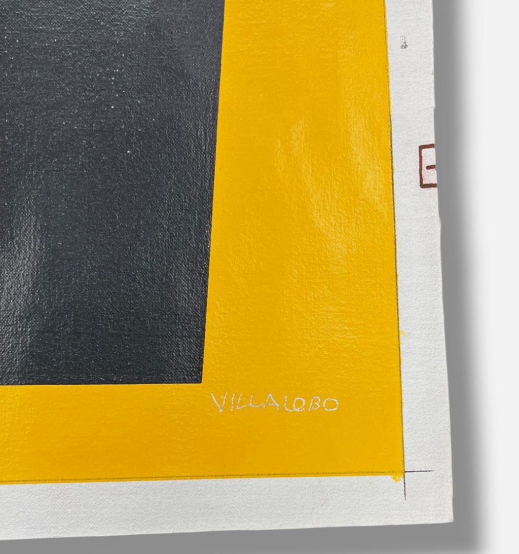 Nelson Villalobo Ferrer "Mascara Sintetica" P.T. 2002 Limited Signed Wall Art