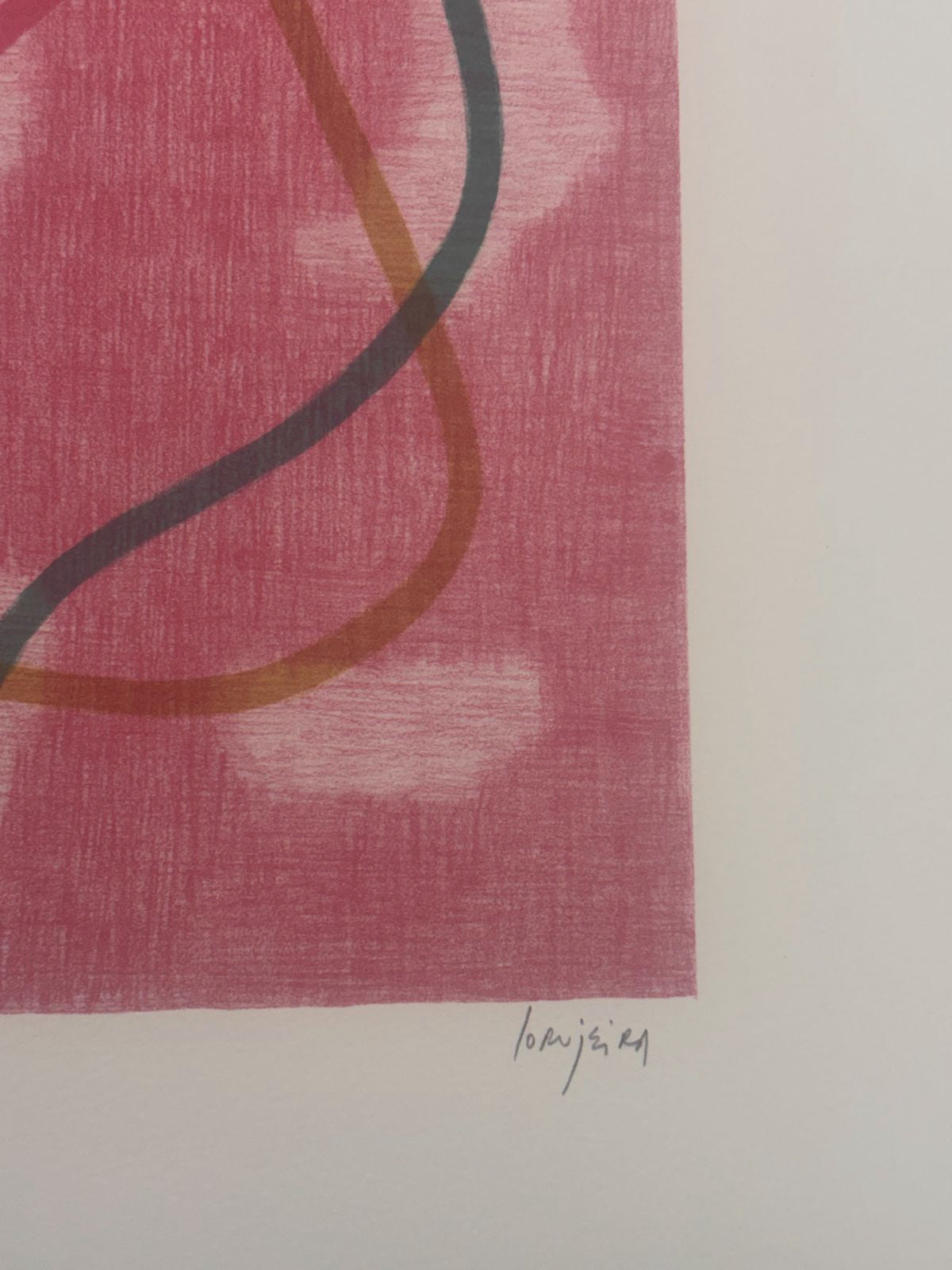 Alejandro Corujeira "Serie Quinteto de Nieve: Fina" H.C. Signed Limited Wall Art