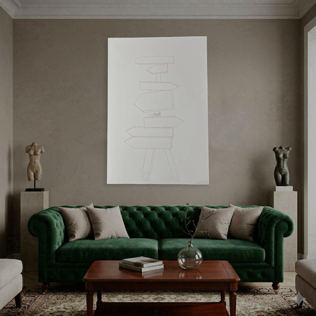 Alex Hanimann "All Has Not Been Said And Done V" 2006 Limited Signed Wall Art