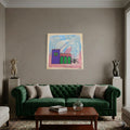José Alberto López Sánchez "Palacio De Primavera" Fine Wall Art, 20" x 20" in