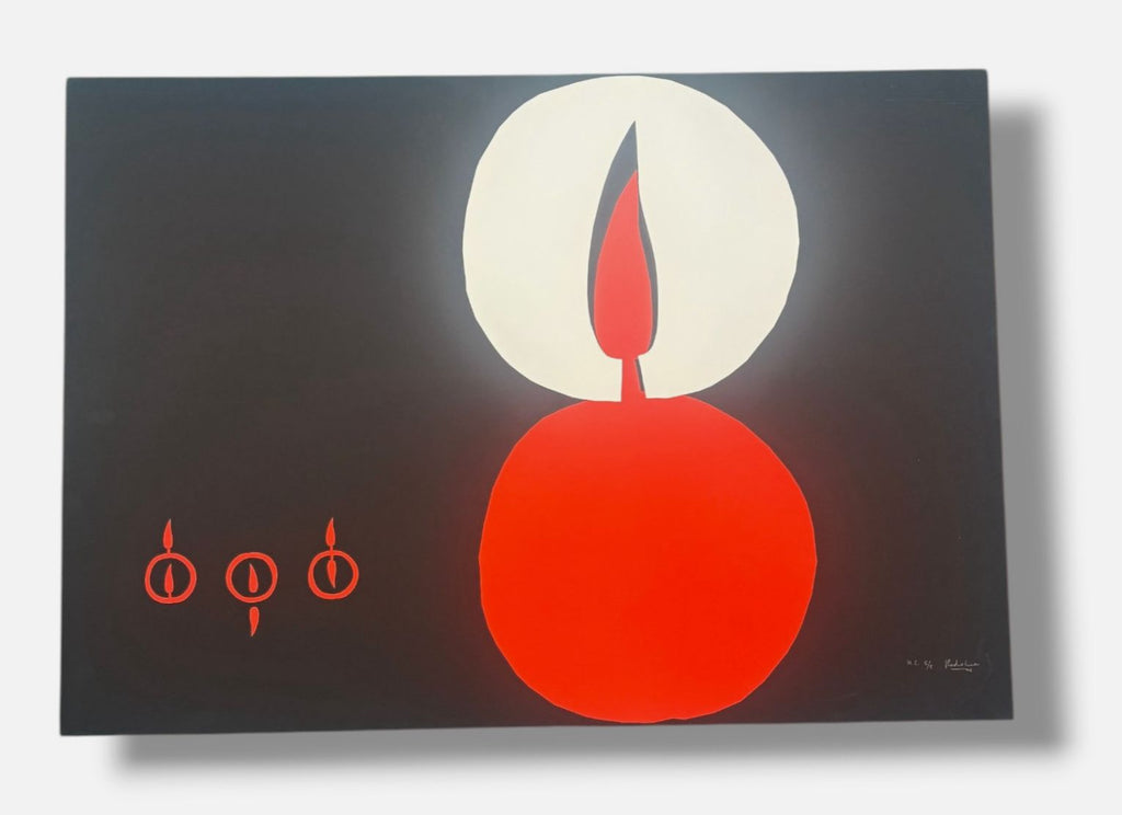 Pedro Oliver Parés "Cipresarte o Pincelarte" H.C. Limited Signed Art 70 x 100 cm