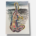 Juan Gomila "Figura Con Paisaje" P.T. 2004 Limited Signed Fine Wall Art Print