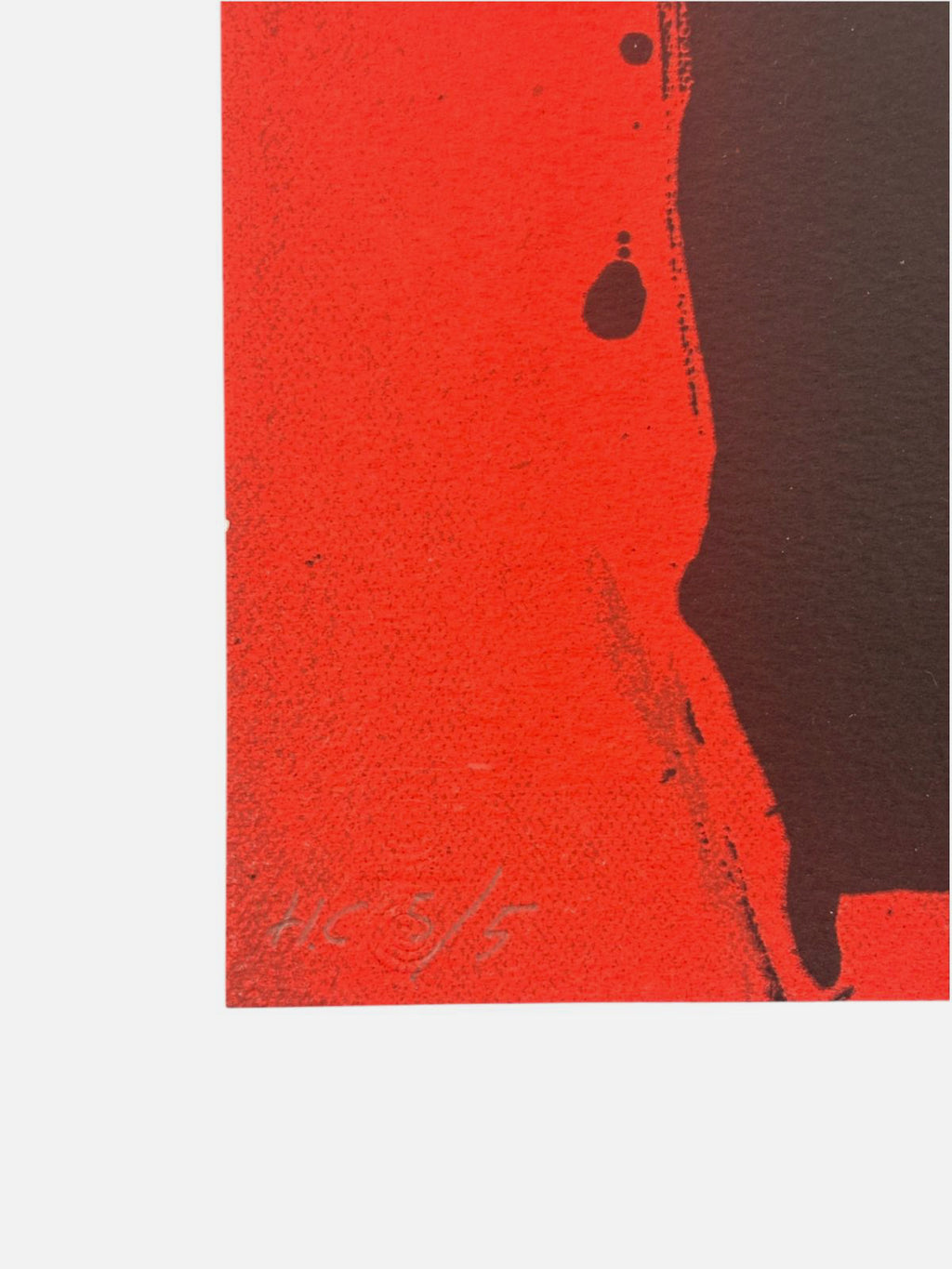 José Luis Bustamante "Imagenes Del Fuego I" H.C. Limited Signed Wall Art 70Lx50W