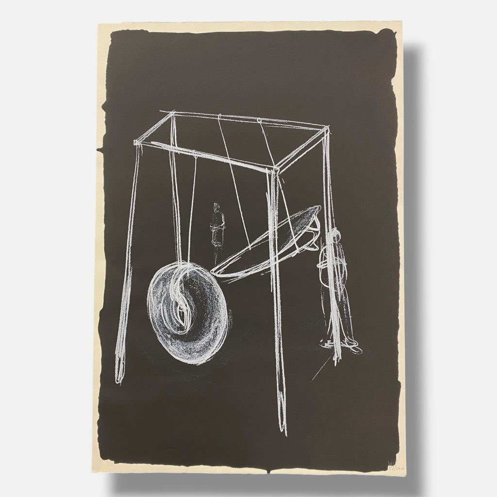 KCHO Serie Ideas En Conficto V 2005 Signed Fine Wall Art Print 112 x 76 cm