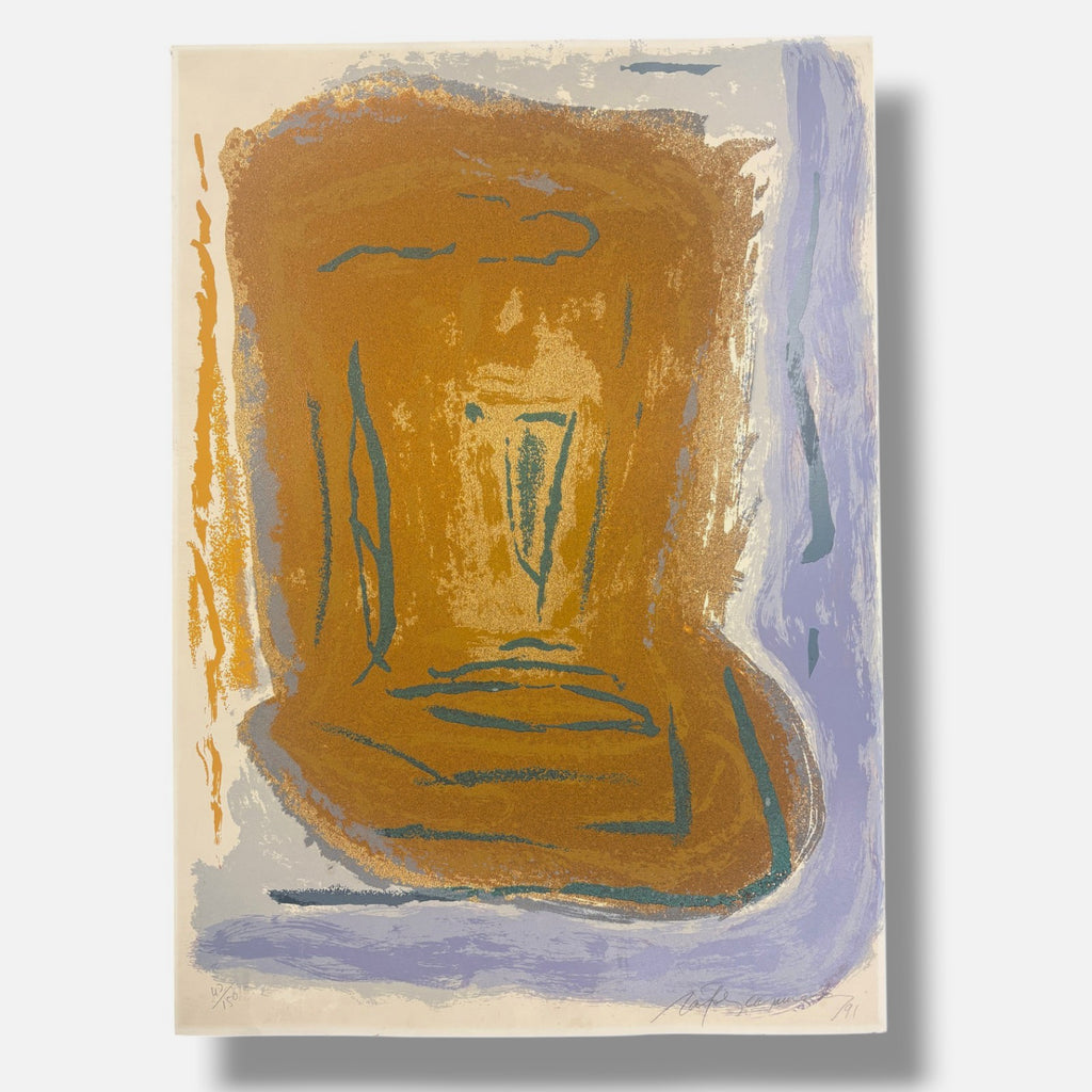 Albert Ràfols-Casamada "Xaloc" 1991 Limited Signed Fine Wall Art Print 50Lx70Wcm