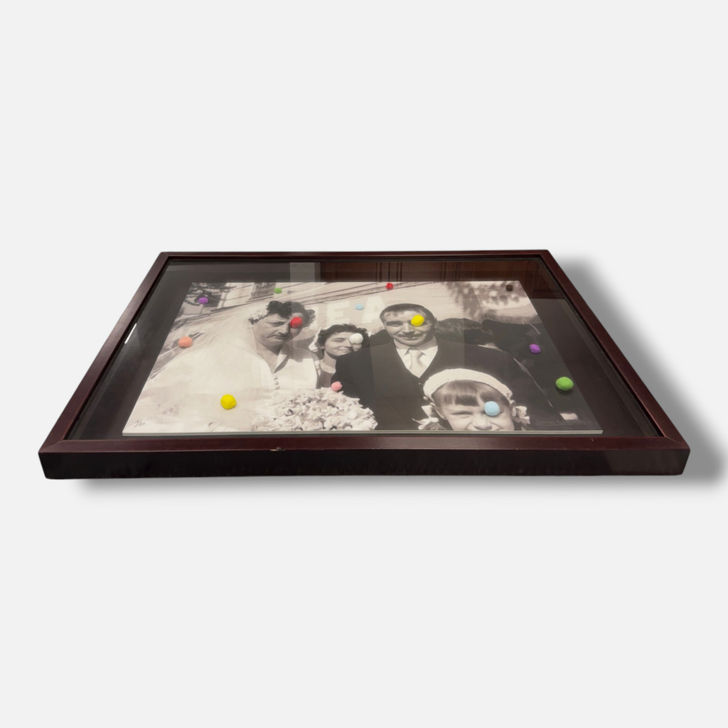 Carmen Calvo "Y Todo es Una Enfermedad Incurable" Signed Framed Wall Art