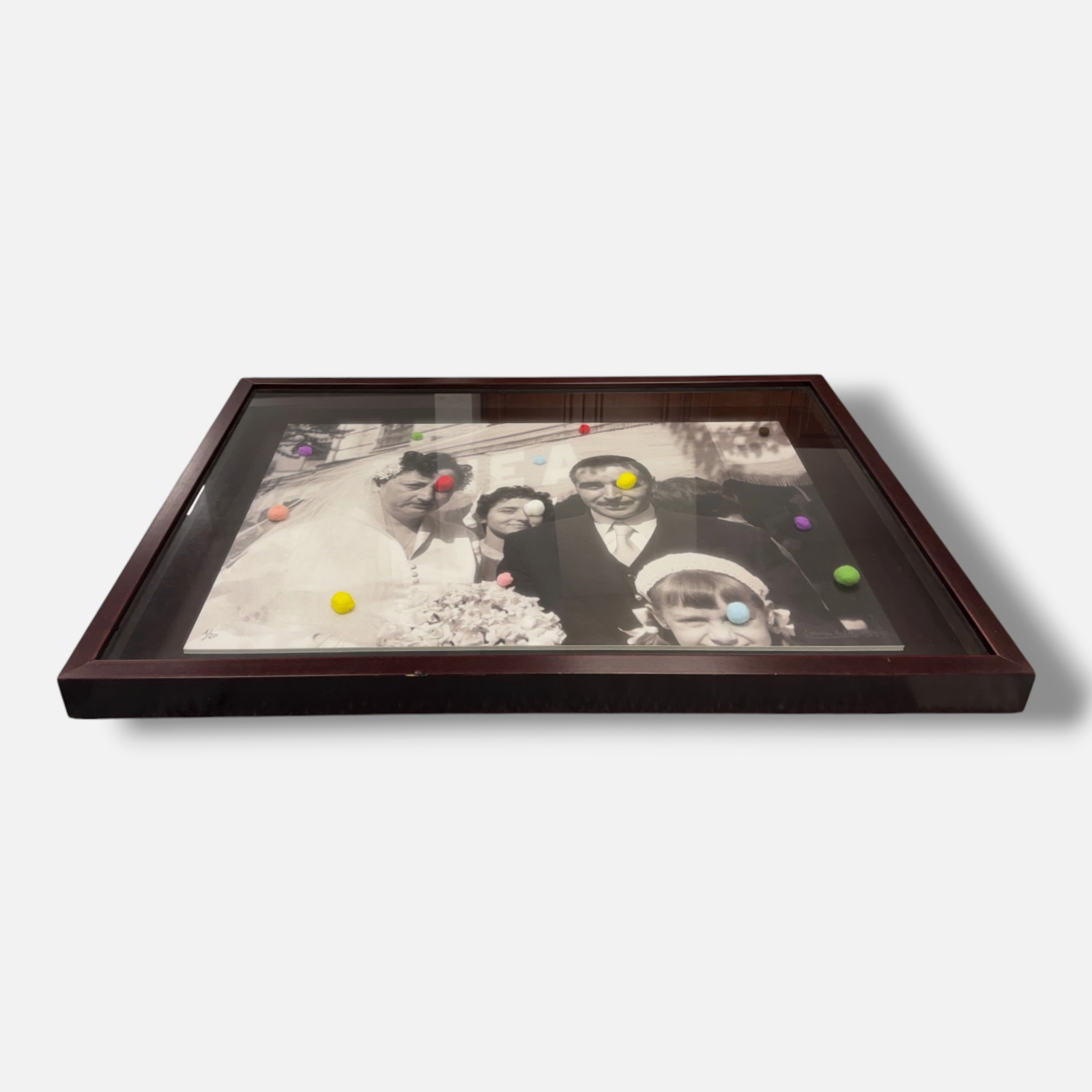 Carmen Calvo "Y Todo es Una Enfermedad Incurable" Signed Framed Wall Art