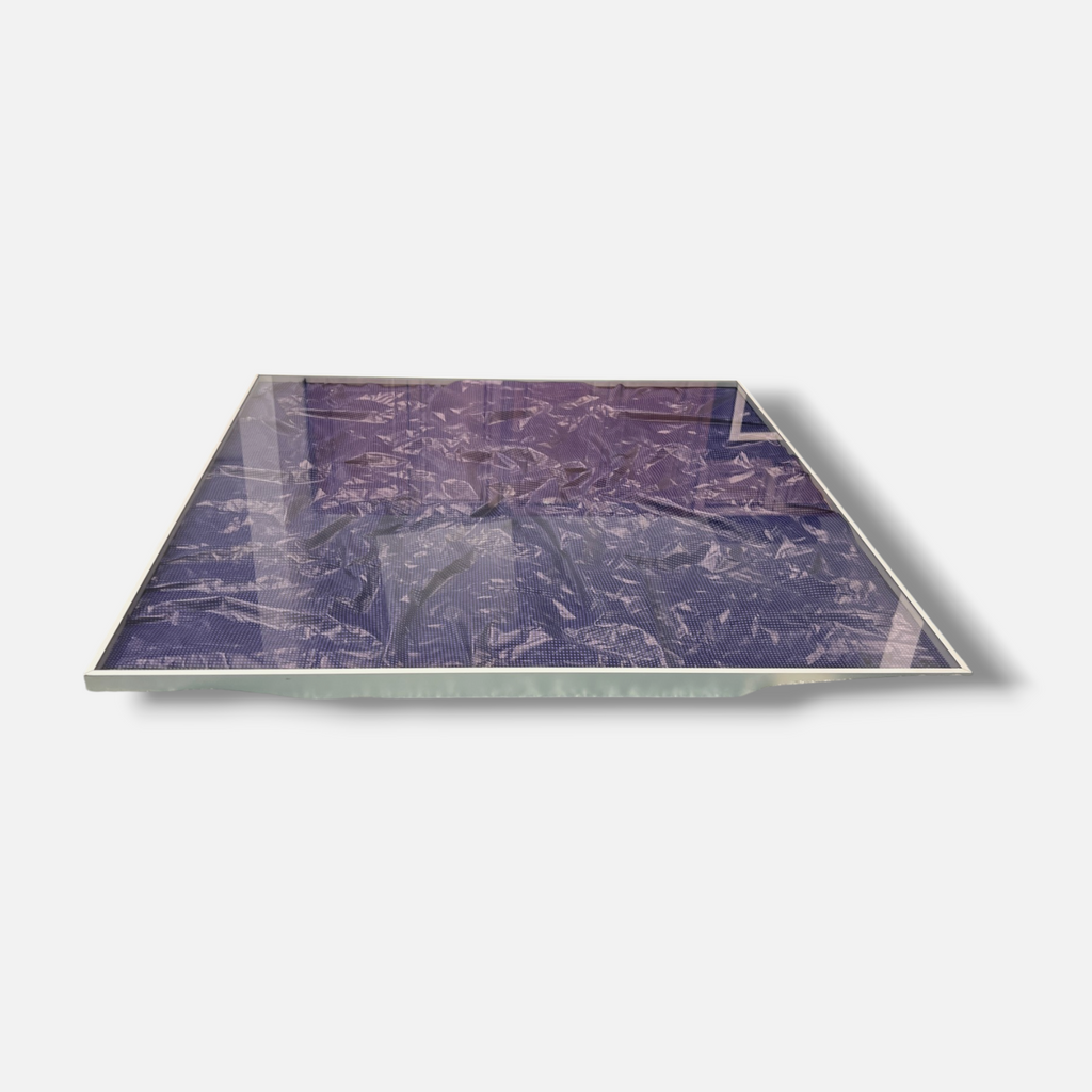 Oliver Johnson "MultiDimensional Object Purple" 2004 Signed Fine Wall Art