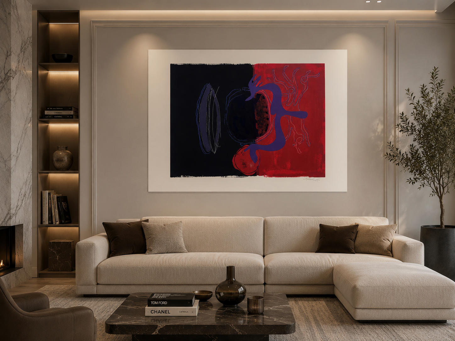 Carlos Neto "Espejo De Manos III" P.T. 2005 Signed Limited Fine Wall Art Print