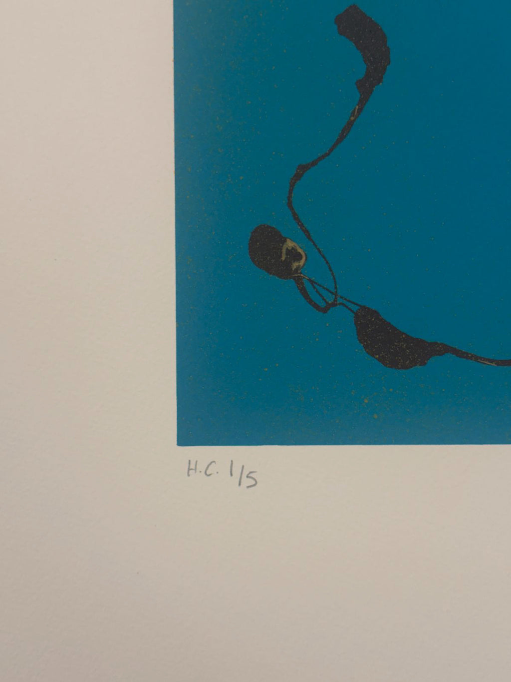 Carlos de Paz Simón "Series Sus Ruidos VI" H.C. 2006 Limited Signed Art, 70Lx70W