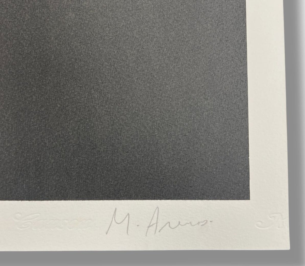 Man Arenas "La Razon" 2004 Limited Signed Fine Wall Art Print 110 x 75 cm