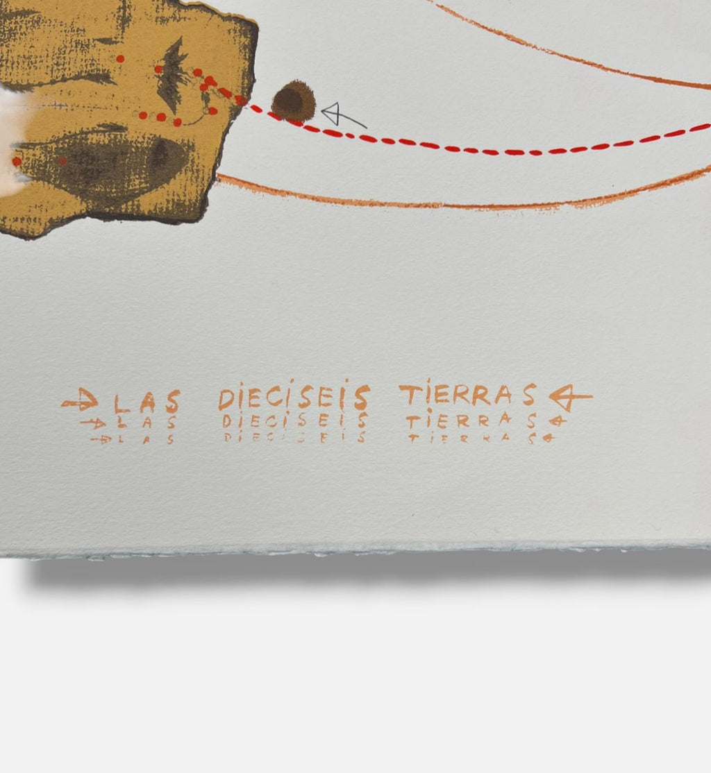 Santiago Rodríguez Olazábal "Las Dieciséis Tierras" P.T. Limited Signed Wall Art
