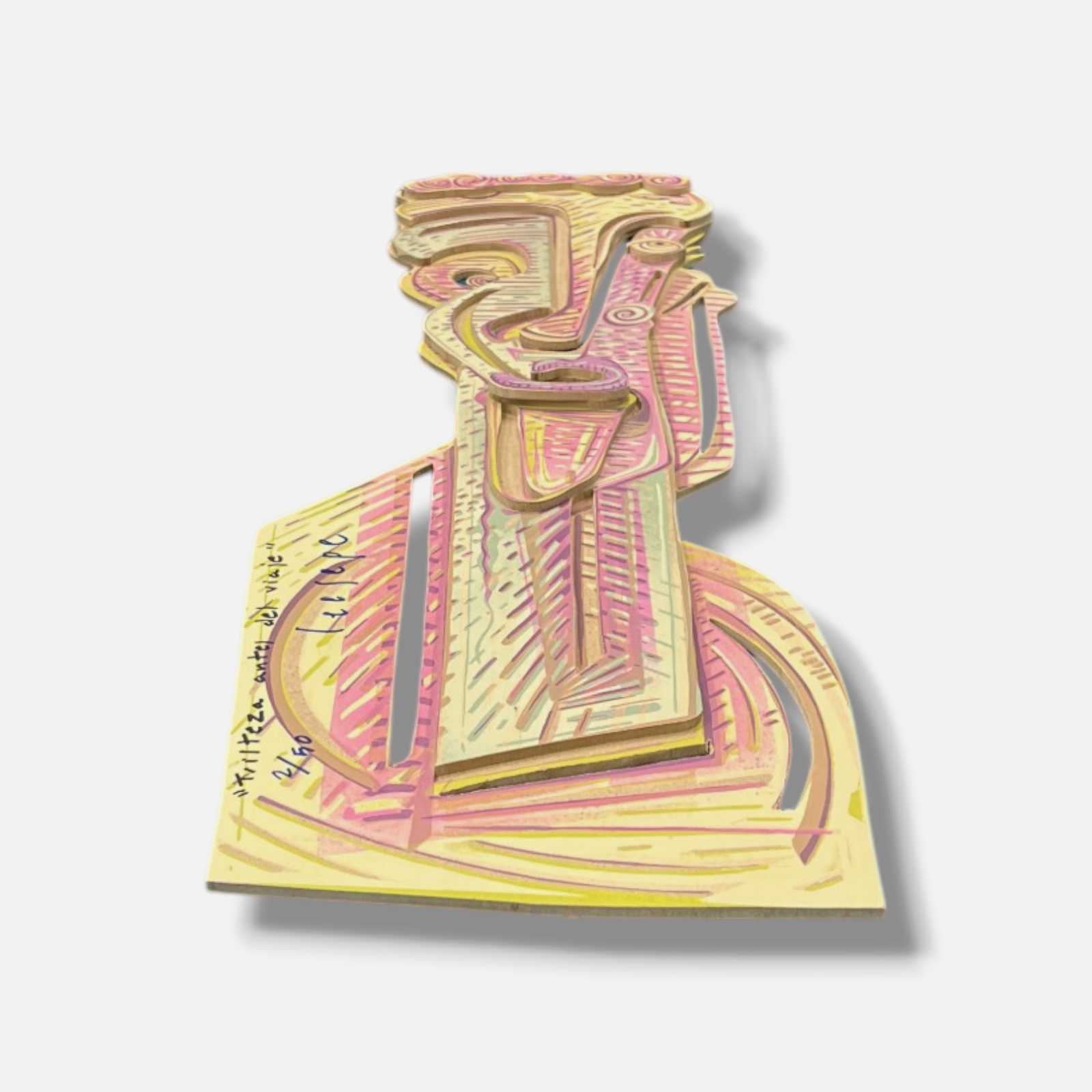 Carlos Sánchez Pérez "Tristeza antes del Viaje" Limited Signed Wall Art Print