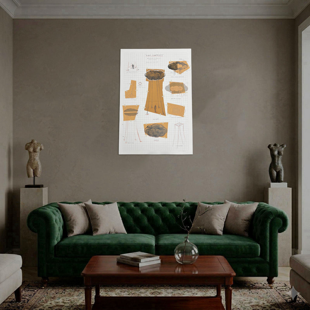 Fernando Bellver Chango "Nube Tormenta" Limited Signed Wall Art Print