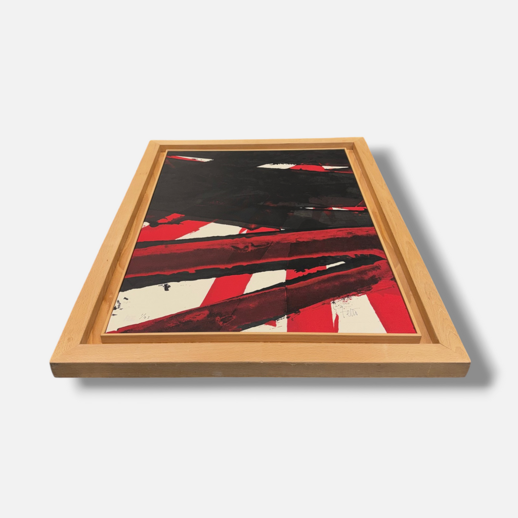 Luis Feito López "Noviembre II" 1998 Limited Signed Framed Fine Wall Art