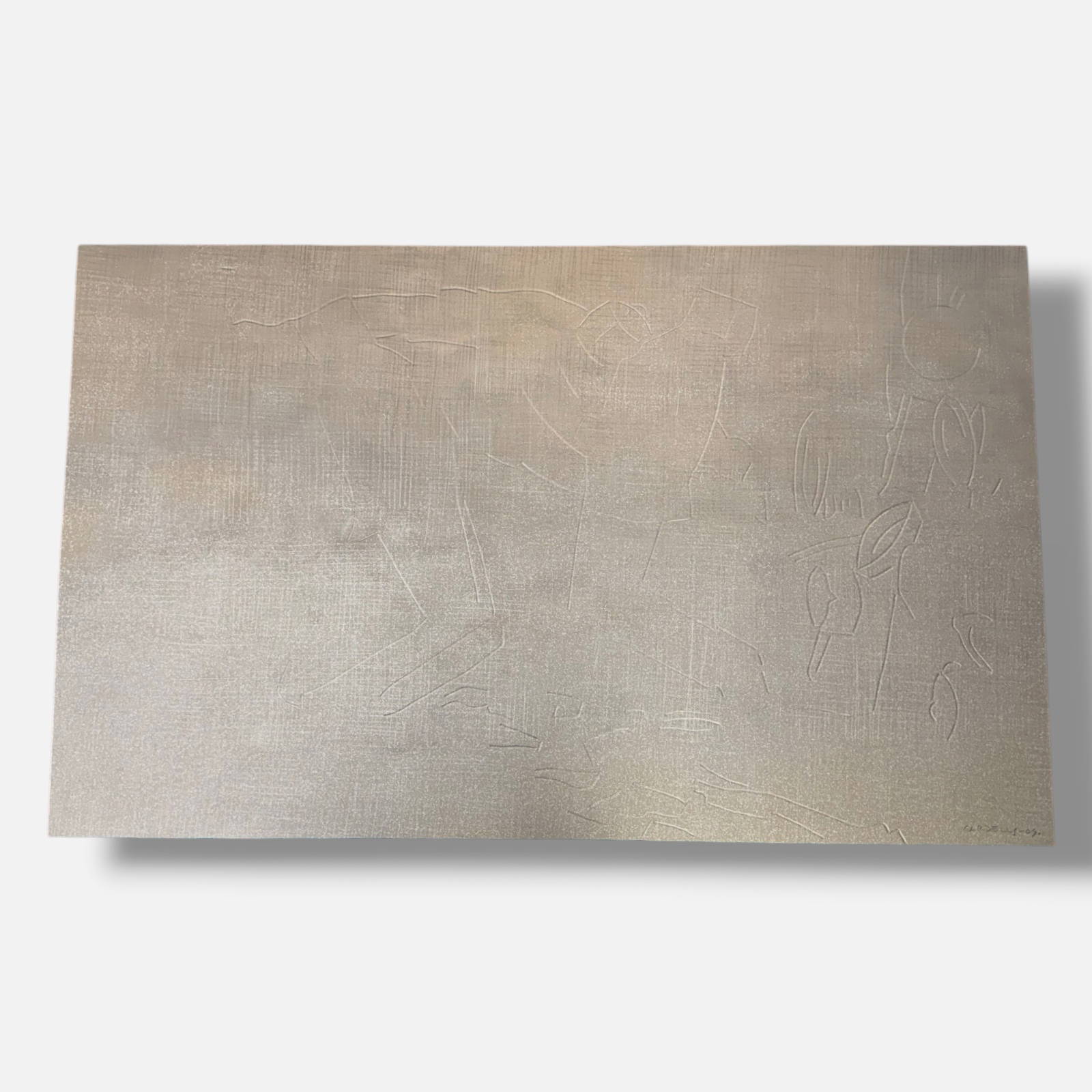 Juan Alemán Cardell "R-1056" 2005 Limited Signed Fine Wall Art Print,130x80cm