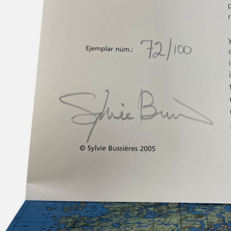 Sylvie Bussières "Geo-zapatos" 2005 Fine Art Print & Book Set