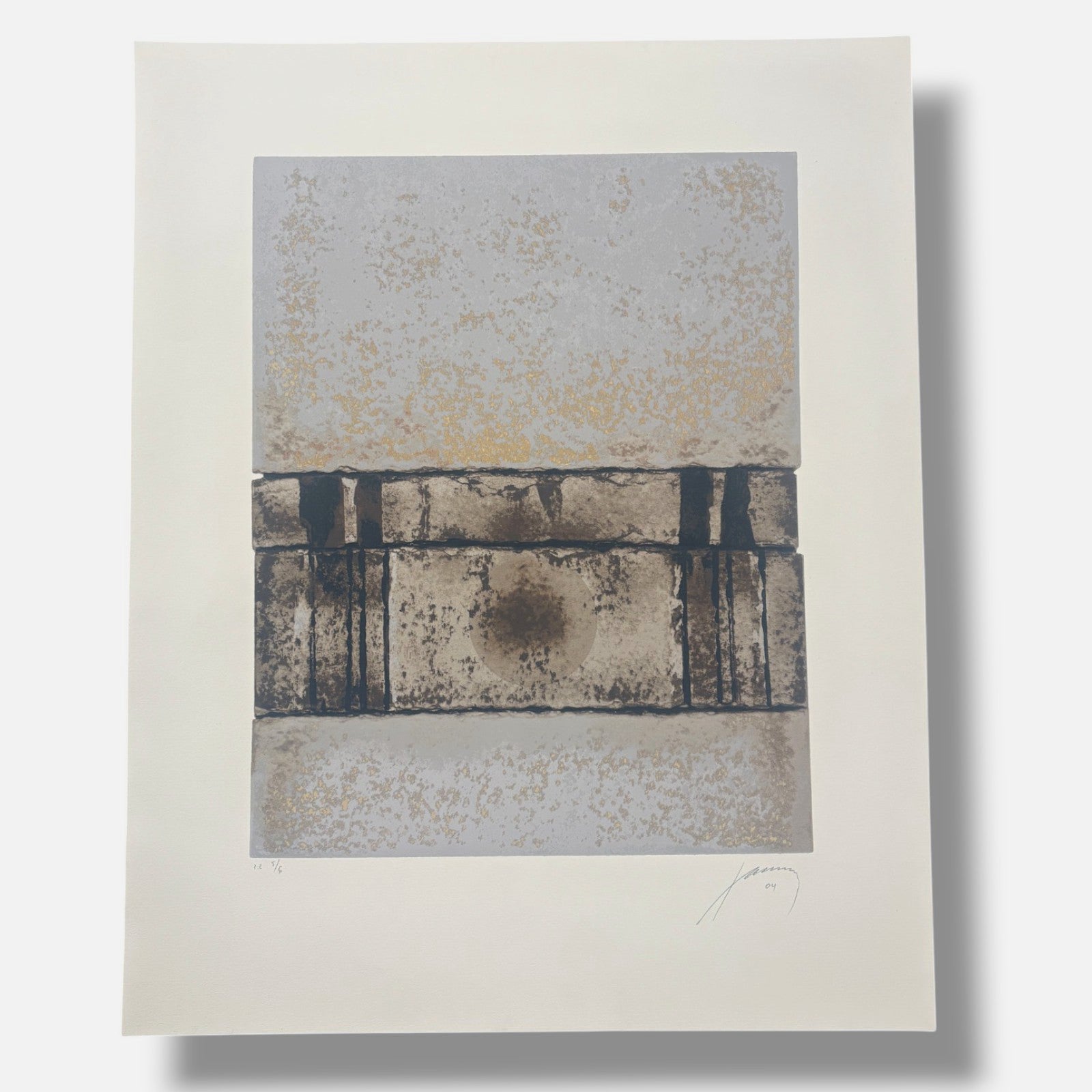 Francisco Farreras Ricart "Luna 003" P.E. Limited Signed Wall Art Print 75x60 cm