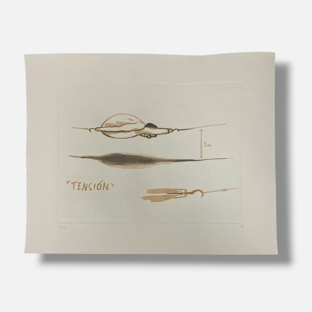 Franco Aceves Humana "Dibujos Del Dr. Pirana" 7-Piece Art Print Collection Set