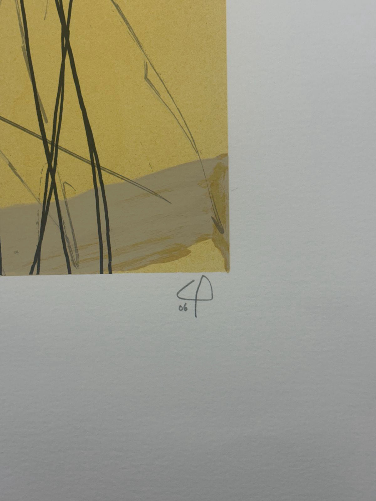 Carlos de Paz Simón "Series Sus Ruidos VII" 2006 Limited Signed Wall Art 70Lx70W