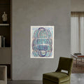 Luis Gordillo "Anticosa vegetal" 2001 Limited Signed Fine Wall Art Print