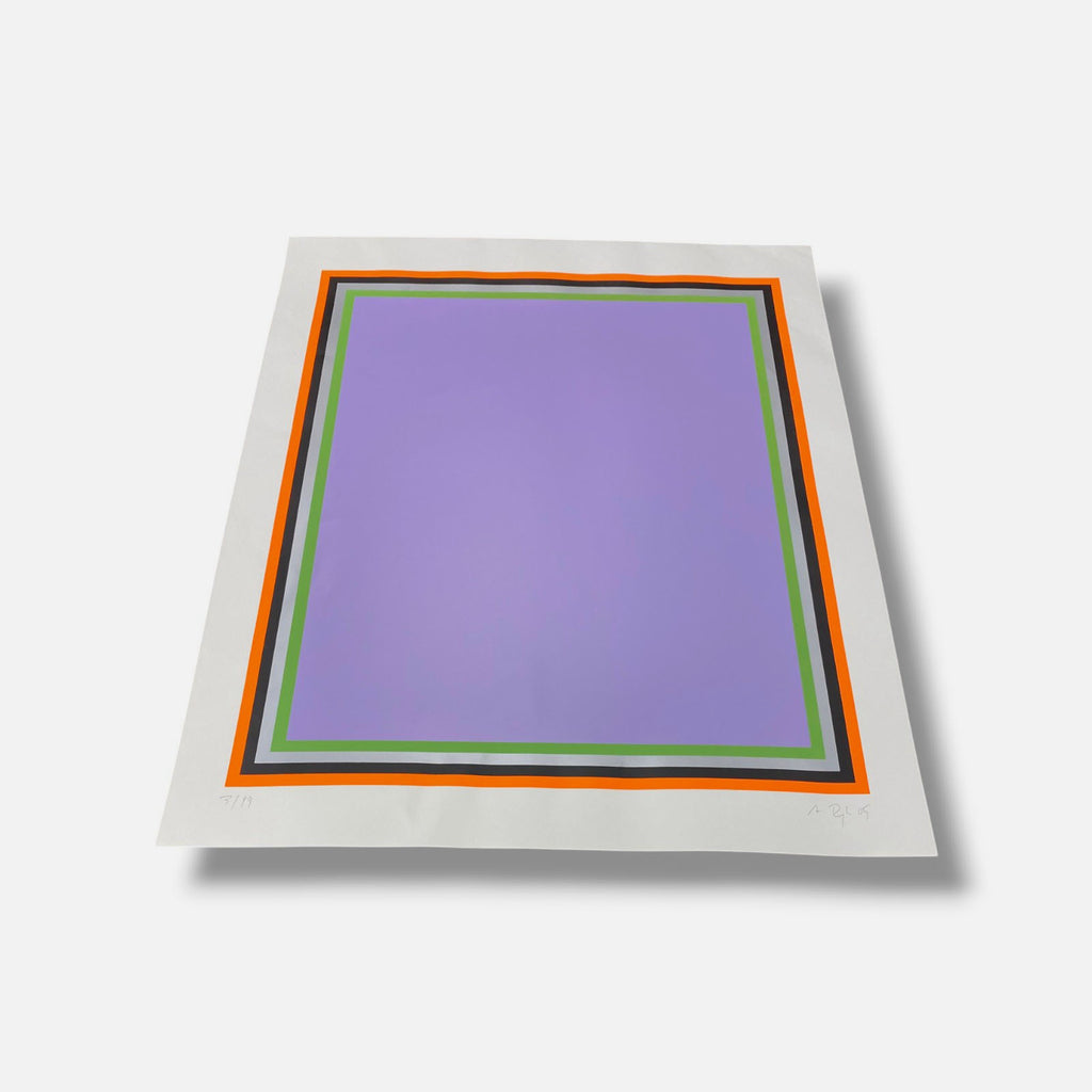 Anselm Reyle "Ohne Titel II" 2005 Limited Signed Wall Art Print | 82 x 70 cm