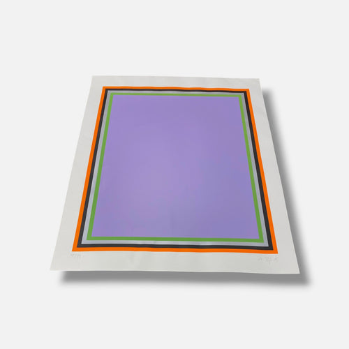 Anselm Reyle "Ohne Titel II" 2005 Limited Signed Wall Art Print | 82 x 70 cm