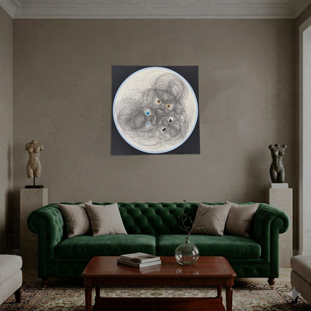 Mónica Giron "Tres en Atmosfera" 2005, Limited Signed Wall Art Print