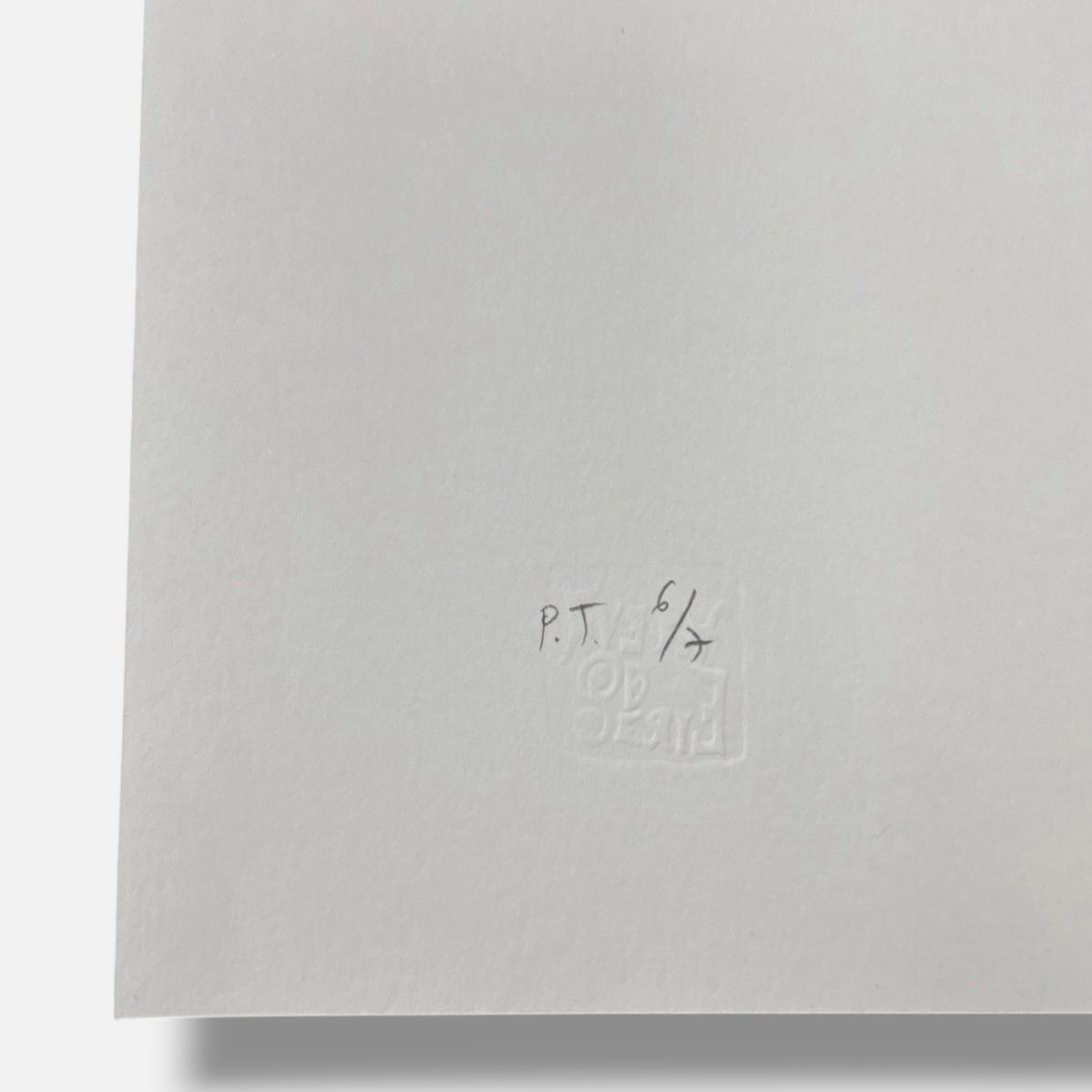 Massimiliano Frumenti "Il Cuore in Testa" P.T. Limited Signed Triptych Wall Art