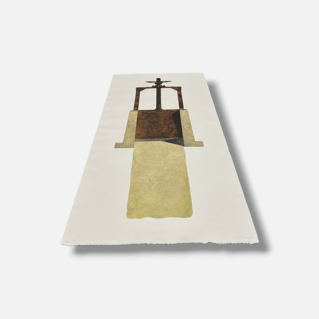 Henry Ramírez "Totem" 1999 Limited Signed Fine Wall Art Print, 116L x 48W cm