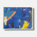 Joaquín Capa Eiriz "Espacio Azul" P.T. 1999 Limited Signed Fine Wall Art 54Lx73W
