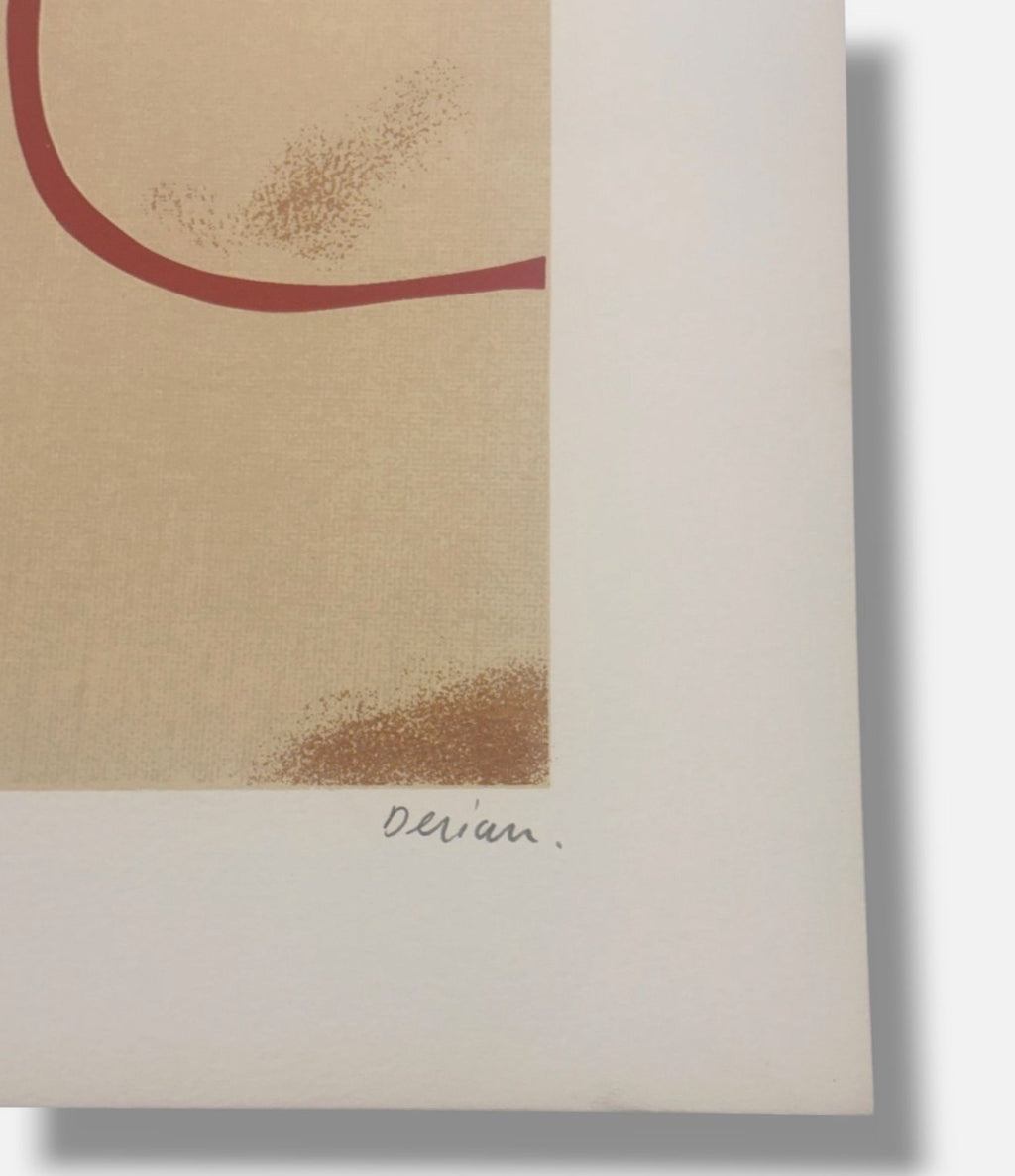 Demián Flores "Sinaloa" H.C. 2005 Signed Limited Unframed Fine Wall Art 50Lx65W