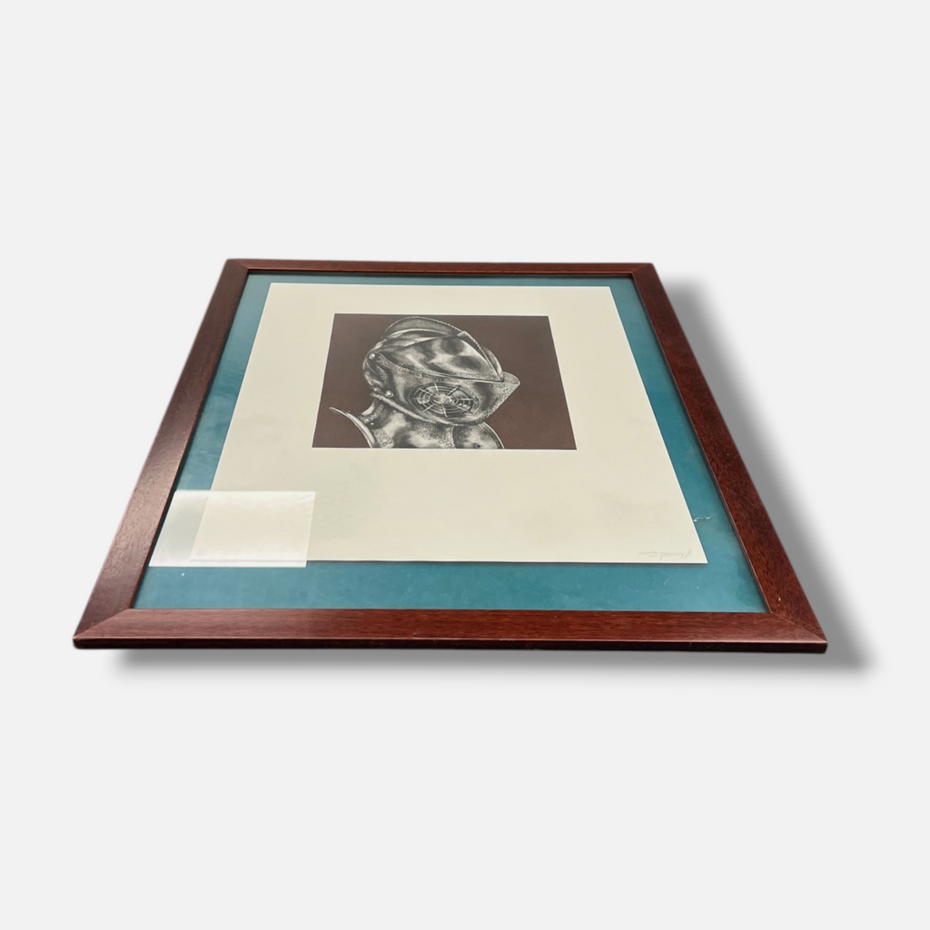 Henry Ramírez Ayala "Cascos 3" 2005 Limited Fine Wall Art | 65 x 50
