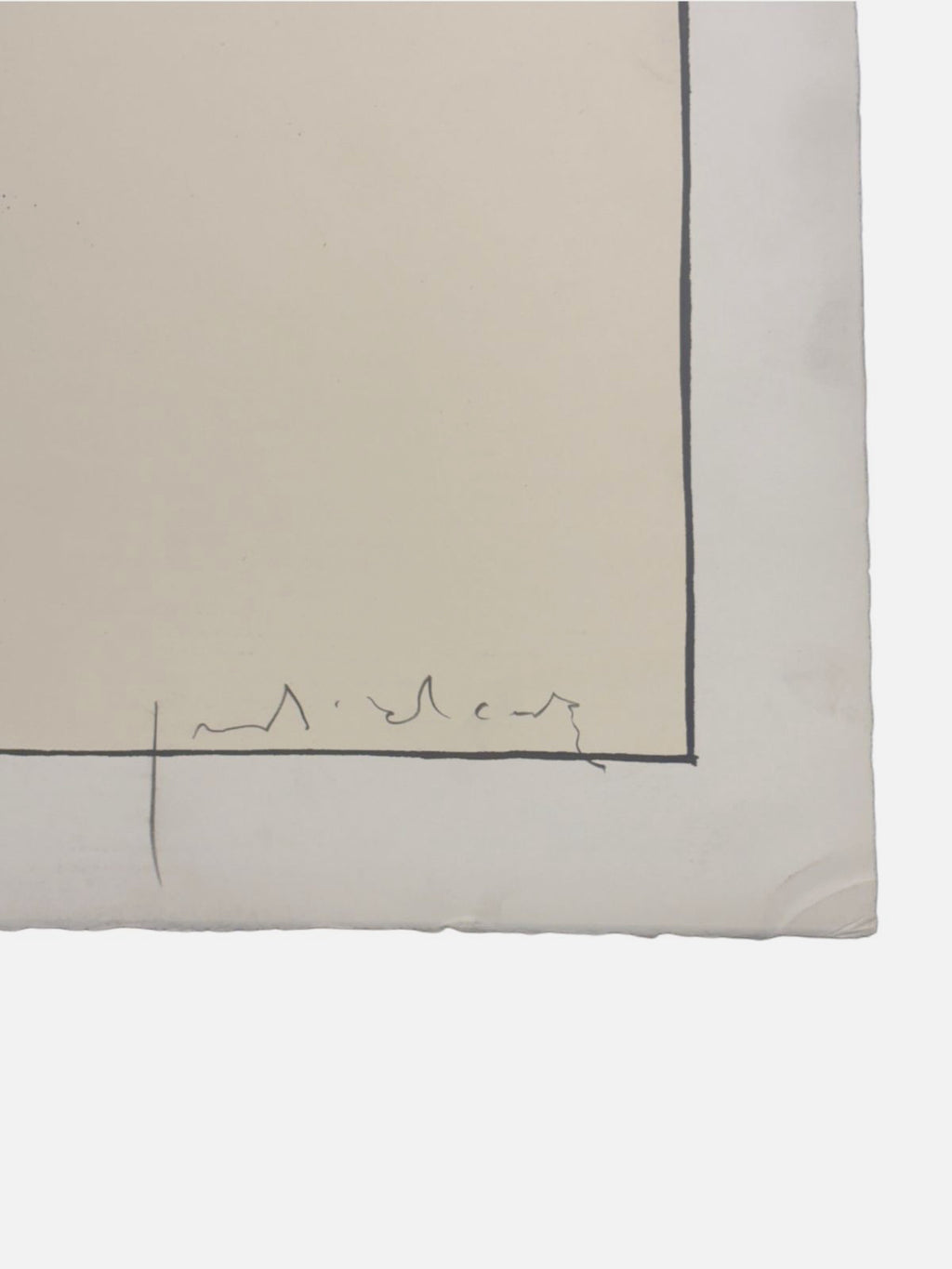 Jordi Alcaraz Tarradas "Sin Titulo II" 2000 Limited Signed Fine Wall Art 50Lx70W