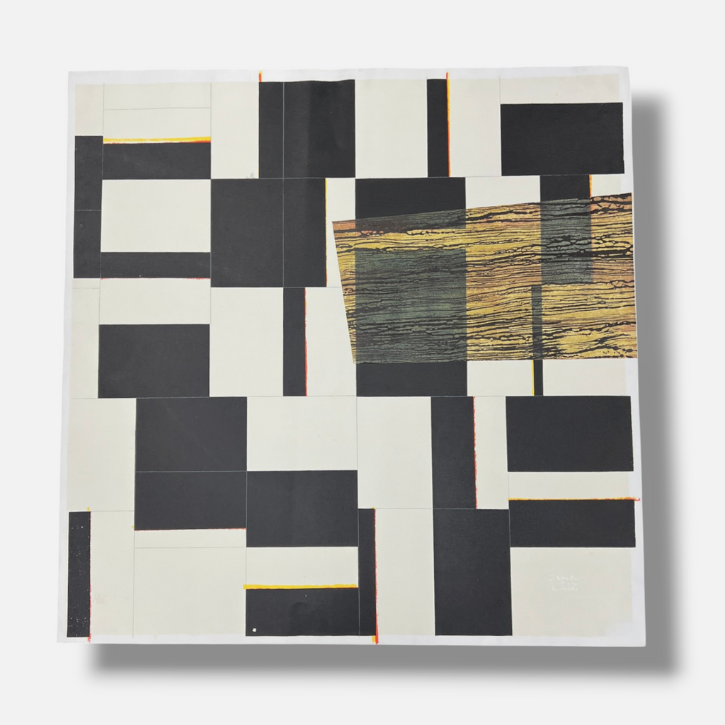 Daniel Lupion Romero "S/T" 2001 Limited Signed Fine Wall Art, 71x71 cm
