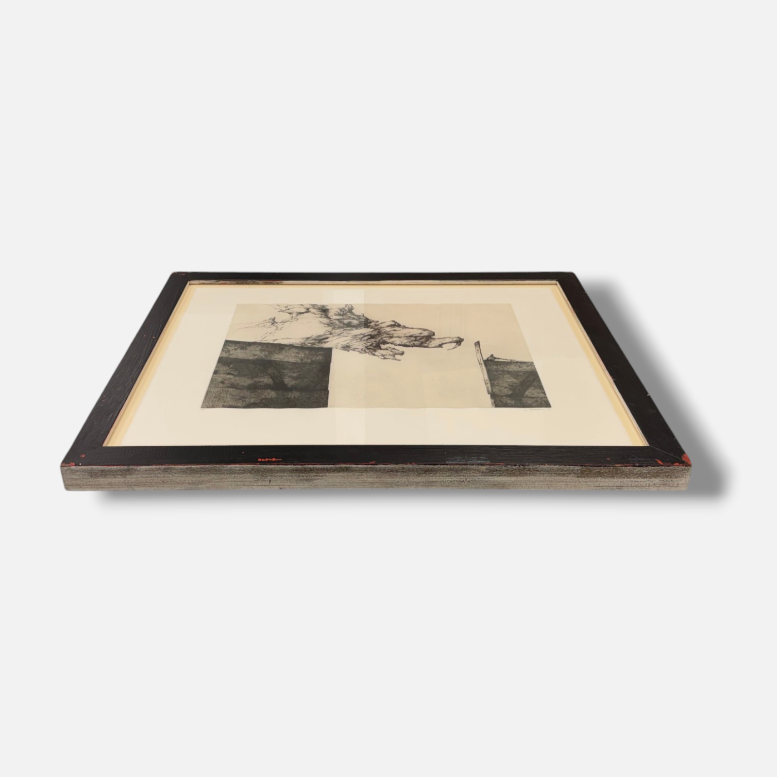 José Hernández "Umbria II" 2003, Framed Limited Signed Wall Art | 50x75 cm,