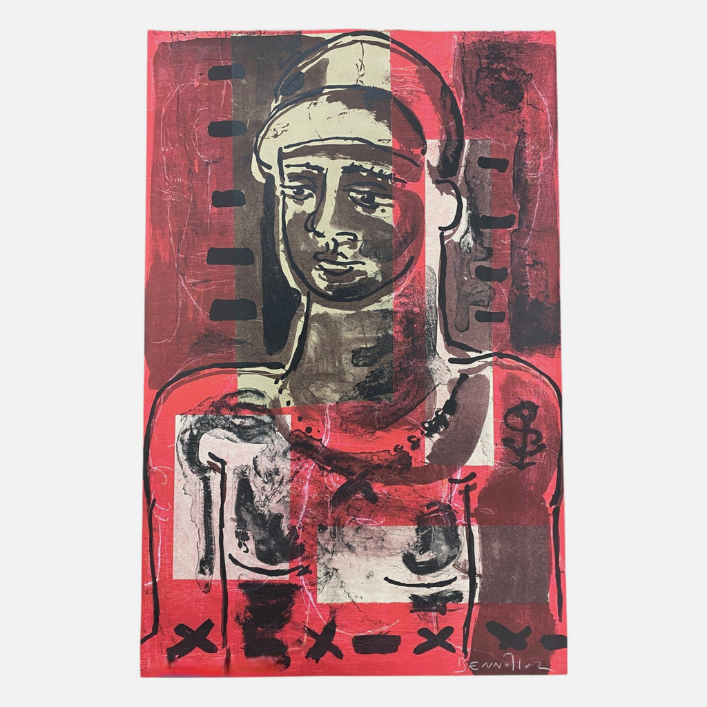 Joan Bennàssar "Muchacho Del Levant" 2003 Limited Signed Wall Art