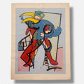 Cristóbal Gabarrón Betegón "Hombre Maraton" /99 2003 Limited Signed Wall Art