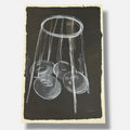 KCHO "Serie Ideas En Conficto IV" 2005 Limited Signed Fine Wall Art Print