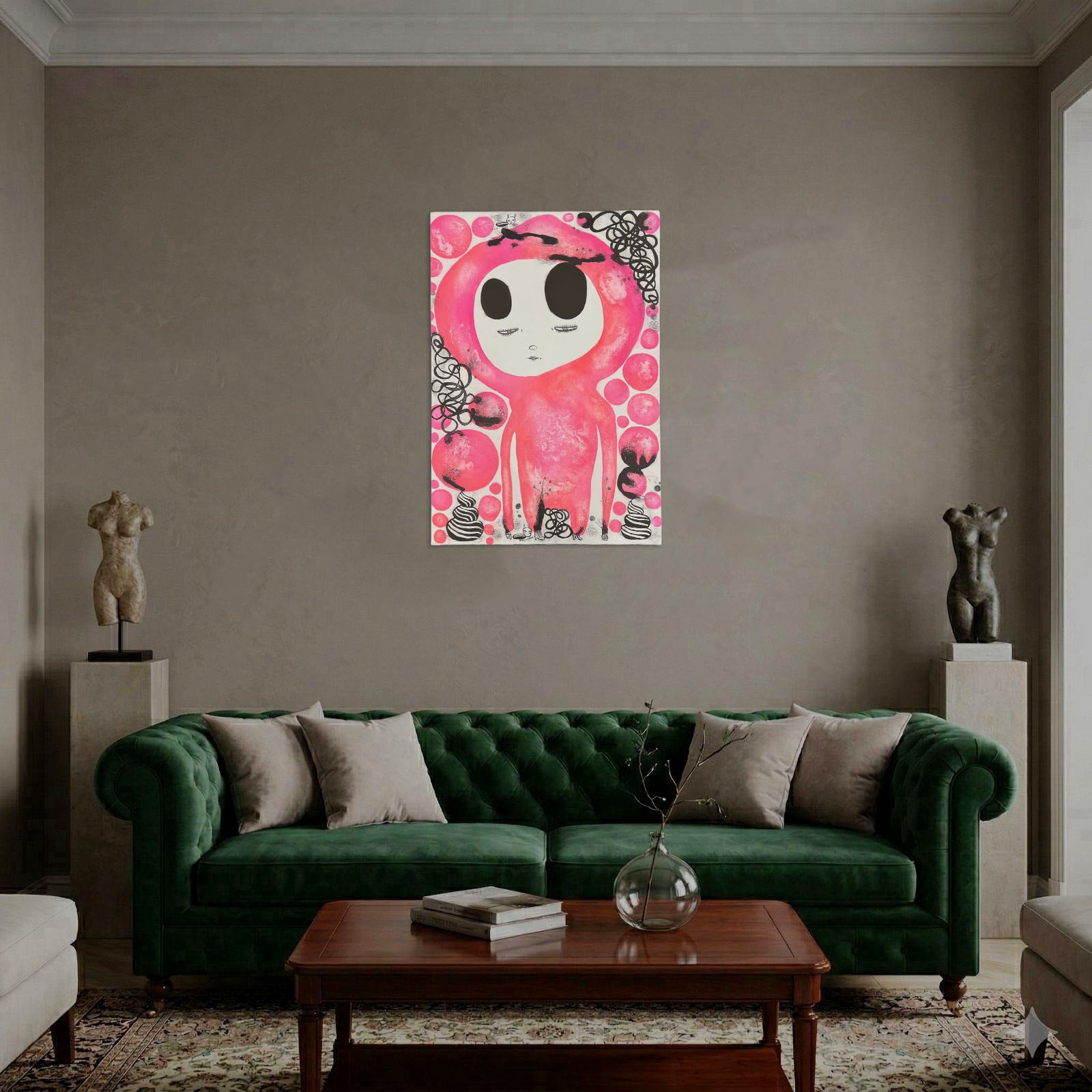 Luis Salaberria "Solteros (psicotico)" 2004 Limited Signed Fine Wall Art
