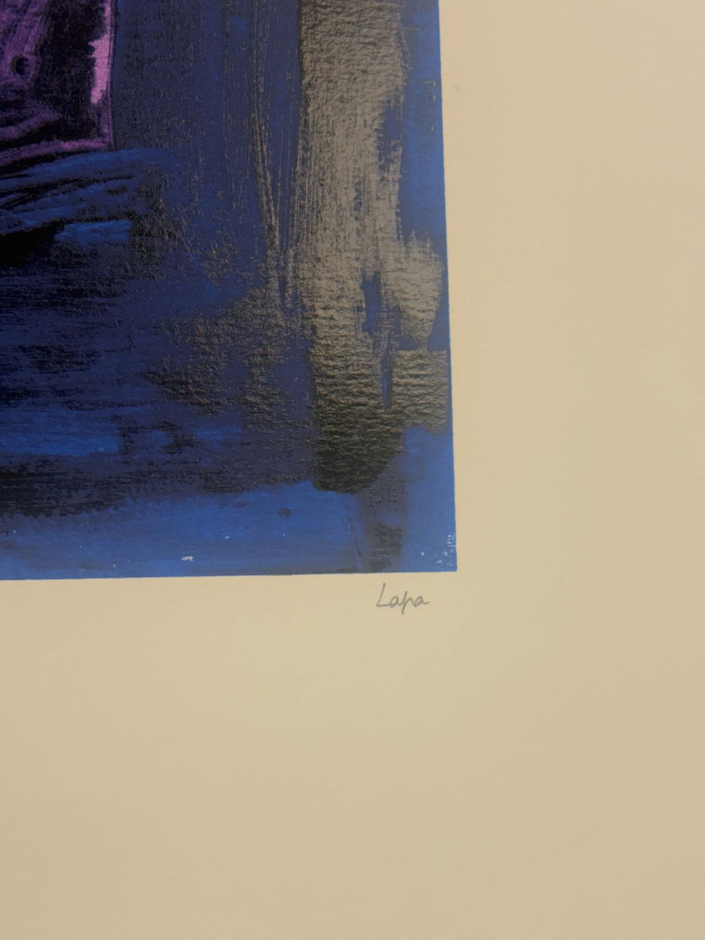Álvaro Lapa "Os Mouros" 2005 Limited Signed Unframed Fine Wall Art 70L x 100W cm