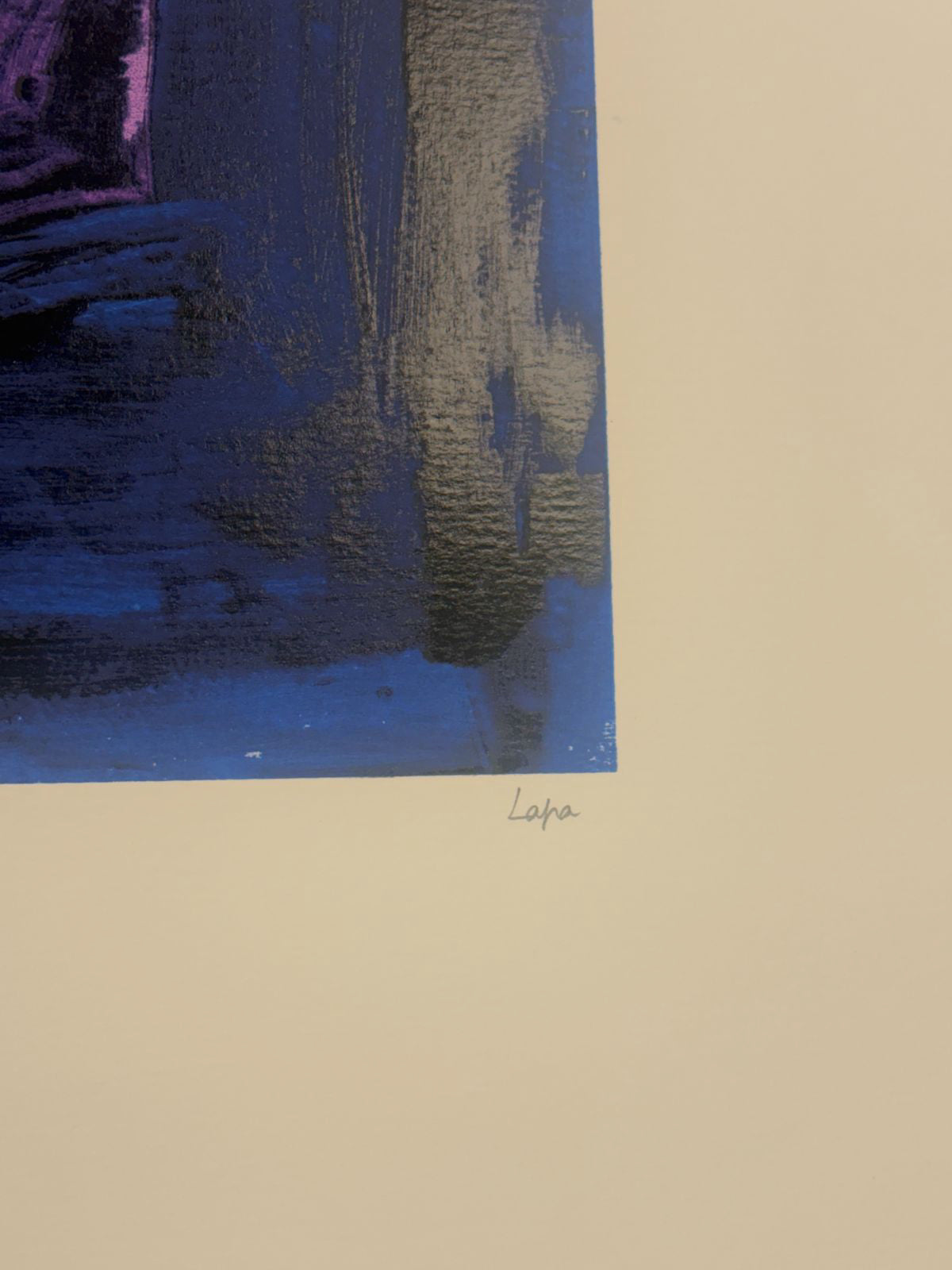 Álvaro Lapa "Os Mouros" 2005 Limited Signed Unframed Fine Wall Art 70L x 100W cm