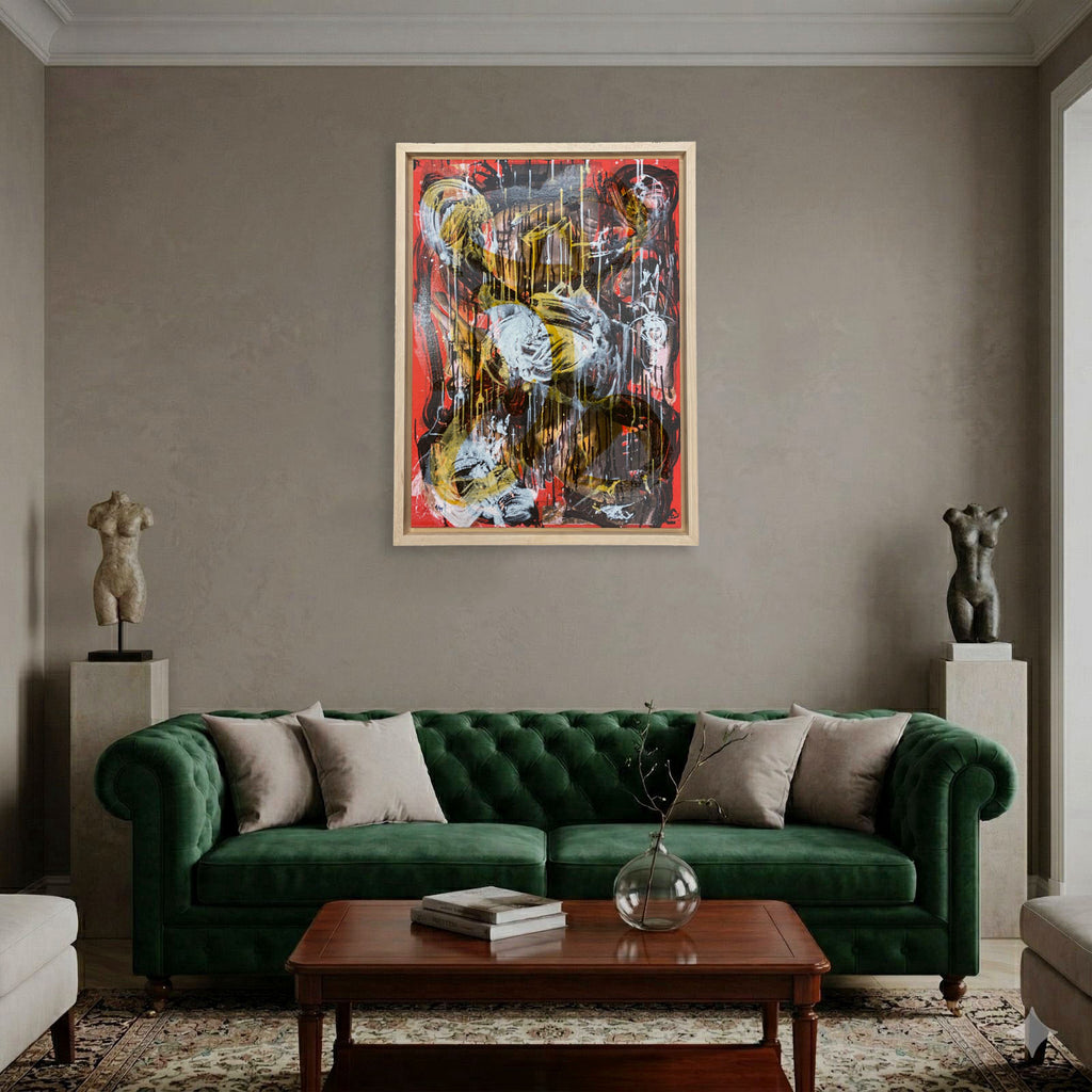 Llopiz Cisneros Rodolfo "Voila" 2003 Limited Signed Fine Wall Art | 100 x 73 cm