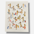 Nelson Leirner "Streep-Tease" P.T. 2005, Fine Wall Art Print | 80 x 60 cm