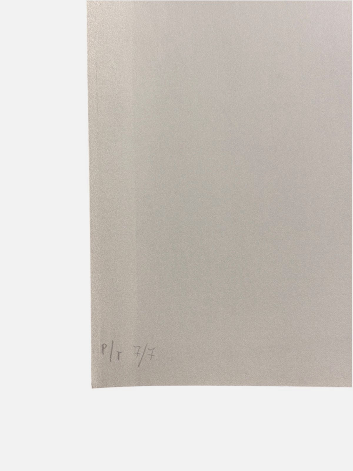 Gerold Miller "Hard:Edged (Red)" 2004 P.T. Limited Signed Wall Art Print 96Lx70W