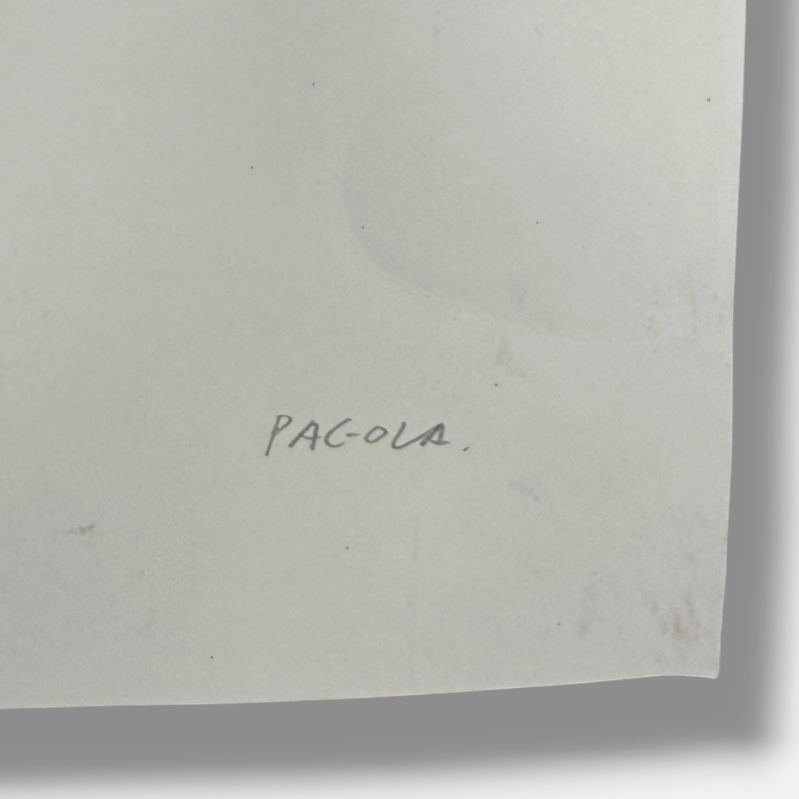 Javier Pagola "Pajaro." E.U. 2004, Limited Signed Fine Wall Art Print
