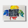 Luis Arias Vera "Silencio Invadido" P.T. 2002 Limited Signed Wall Art