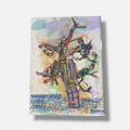 Dennis Oppenheim "Study for Hard Surface Tree # 4" Limited Signed Wall Art Print