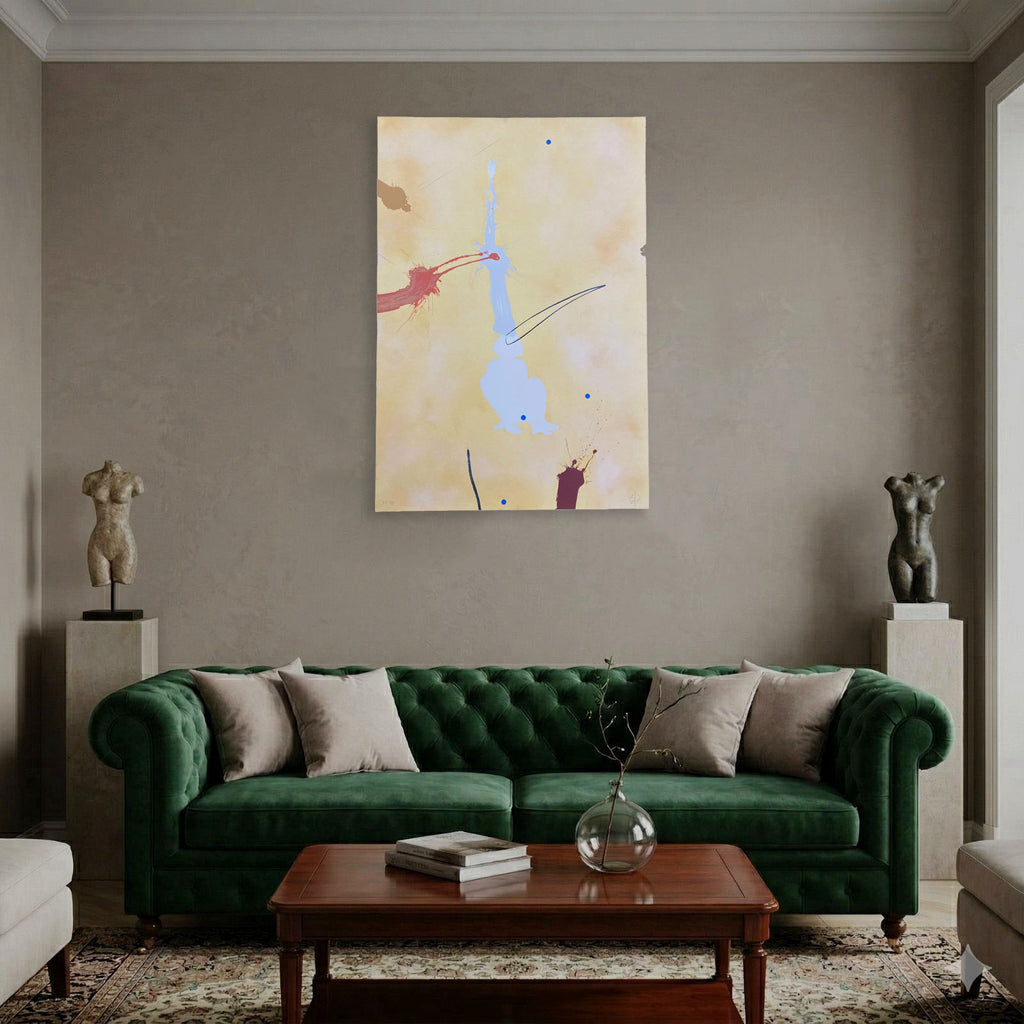 Carlos de Paz Simón "Series Sus Ruidos III" 2006 Limited Signed Wall Art